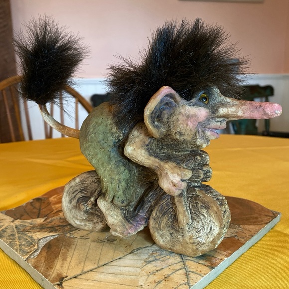 Collectible Ny-Form Latex Troll Handmade Original by Bjorn Schulze Norway - Picture 1 of 11